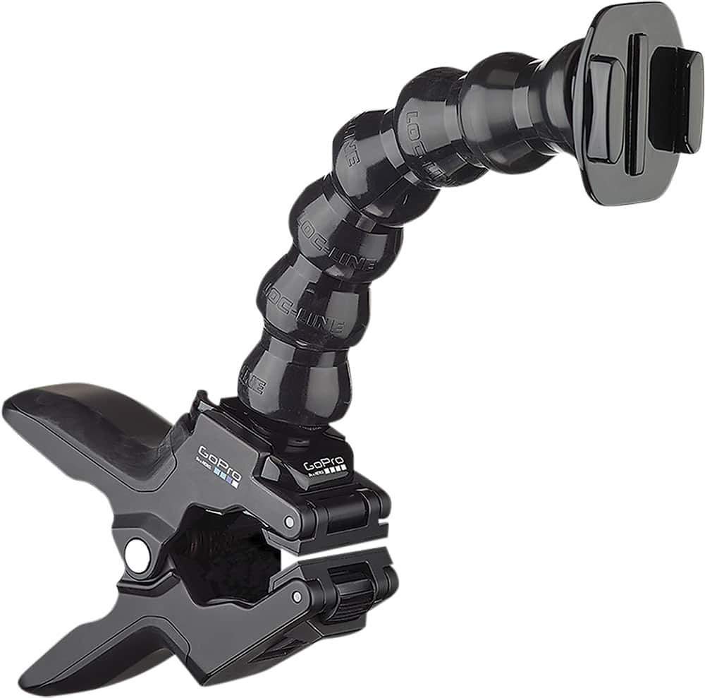 Angle. GoPro - Jaws Flex Clamp - Black.