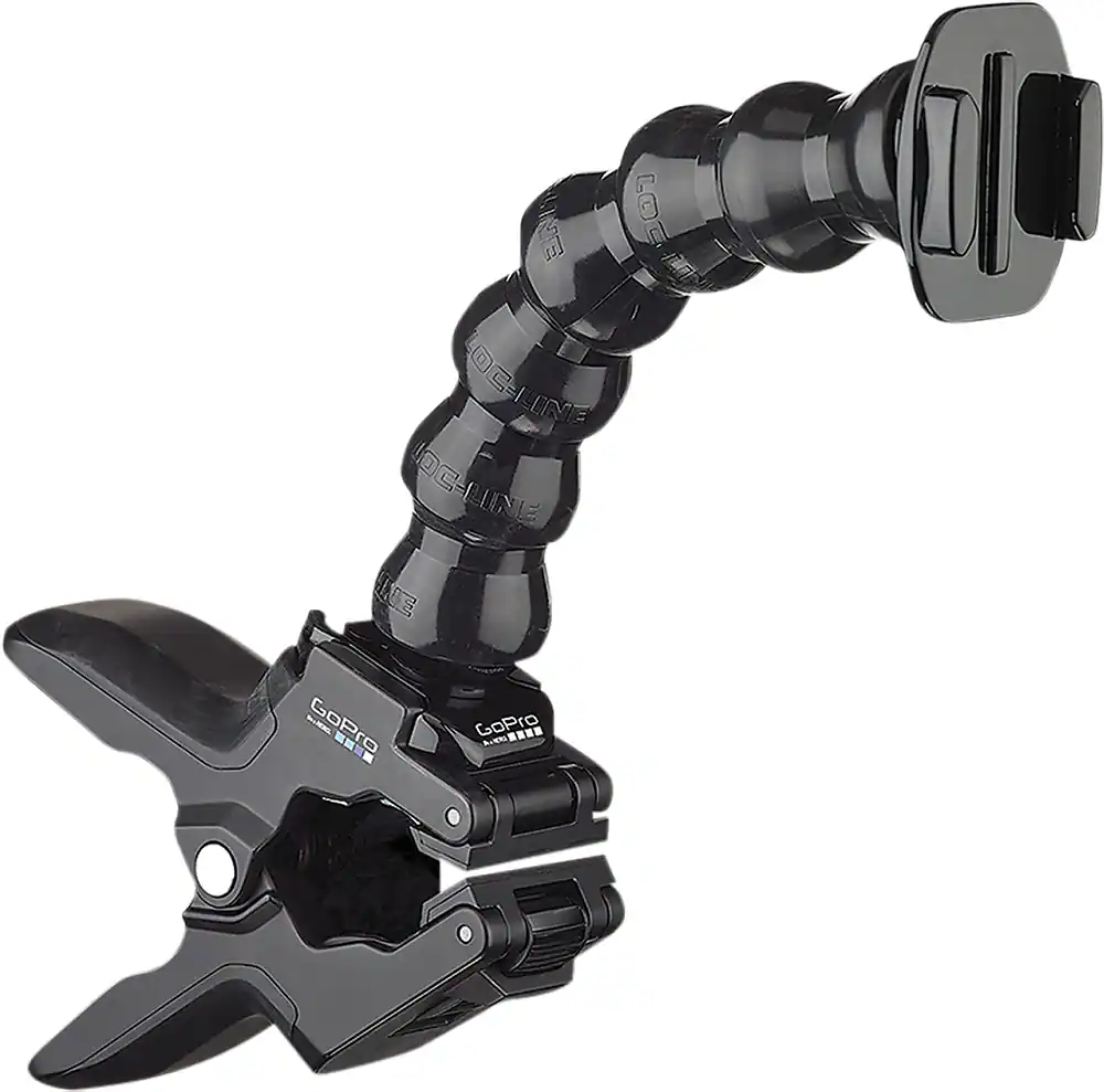 Angle. GoPro - Jaws Flex Clamp - Black.