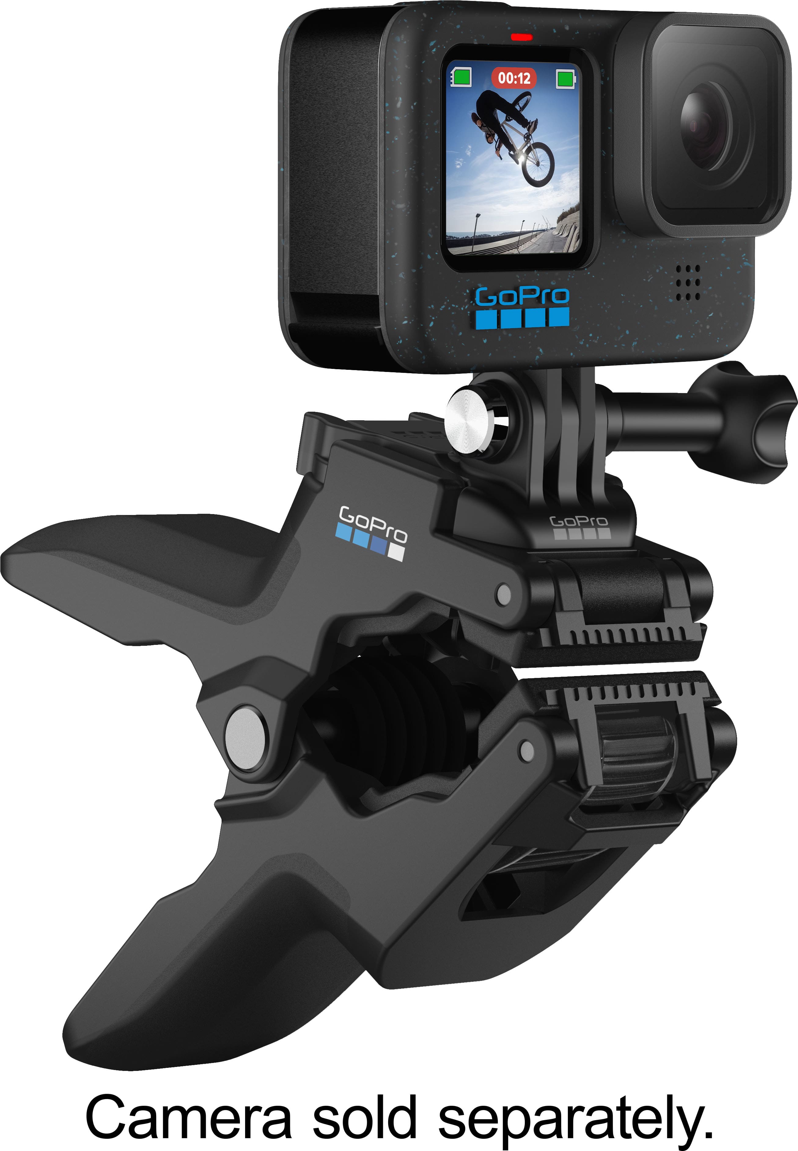 Alt View 11. GoPro - Jaws Flex Clamp - Black.