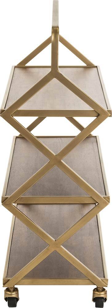 Alt View 12. Adore Decor - Bar Cart - Gold.