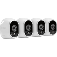 4-Pk. Netgear Arlo Smart Security Cameras + Smart Bulb Kit