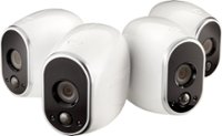 Front Zoom. Arlo - Smart Home Indoor/Outdoor Wireless High-Definition Security Cameras (4-Pack) - White/Black.