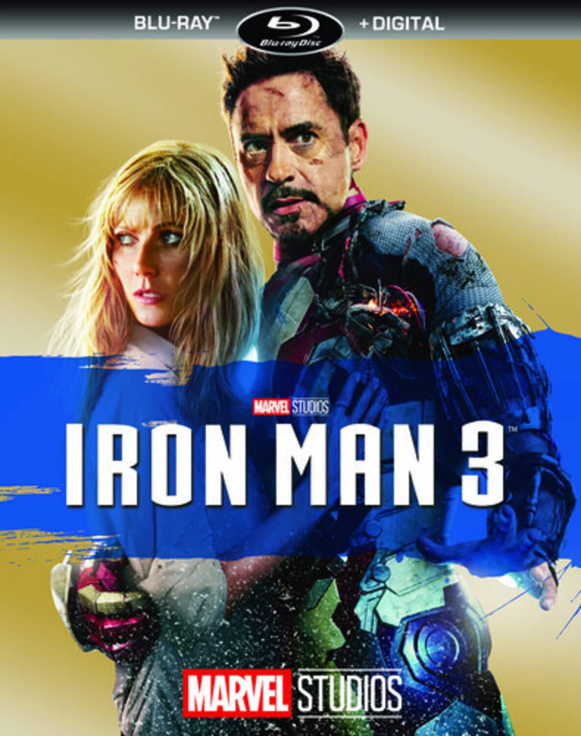 Front. Iron Man 3   - BLU-RAY.