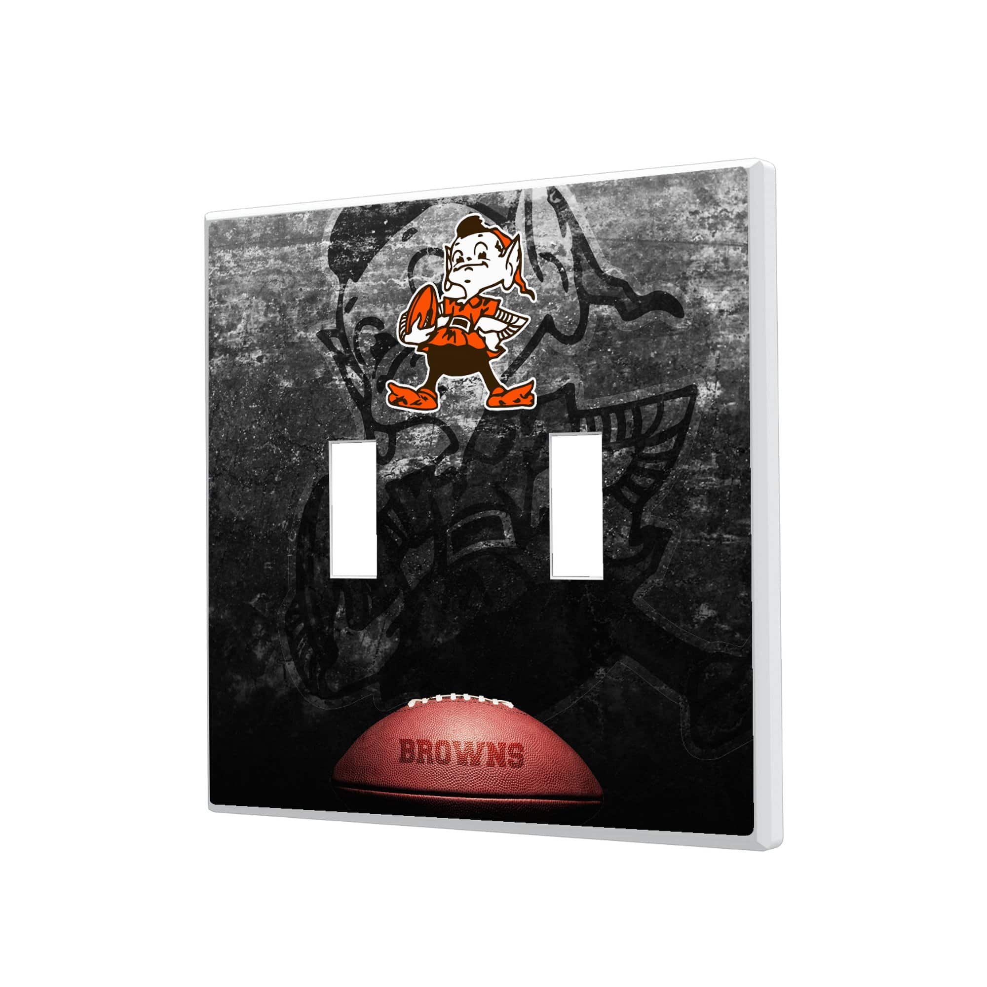 Keyscaper - Cleveland Browns Legendary Design Double Toggle Lightswitch Plate - Multicolor price history on PriceWatchPro