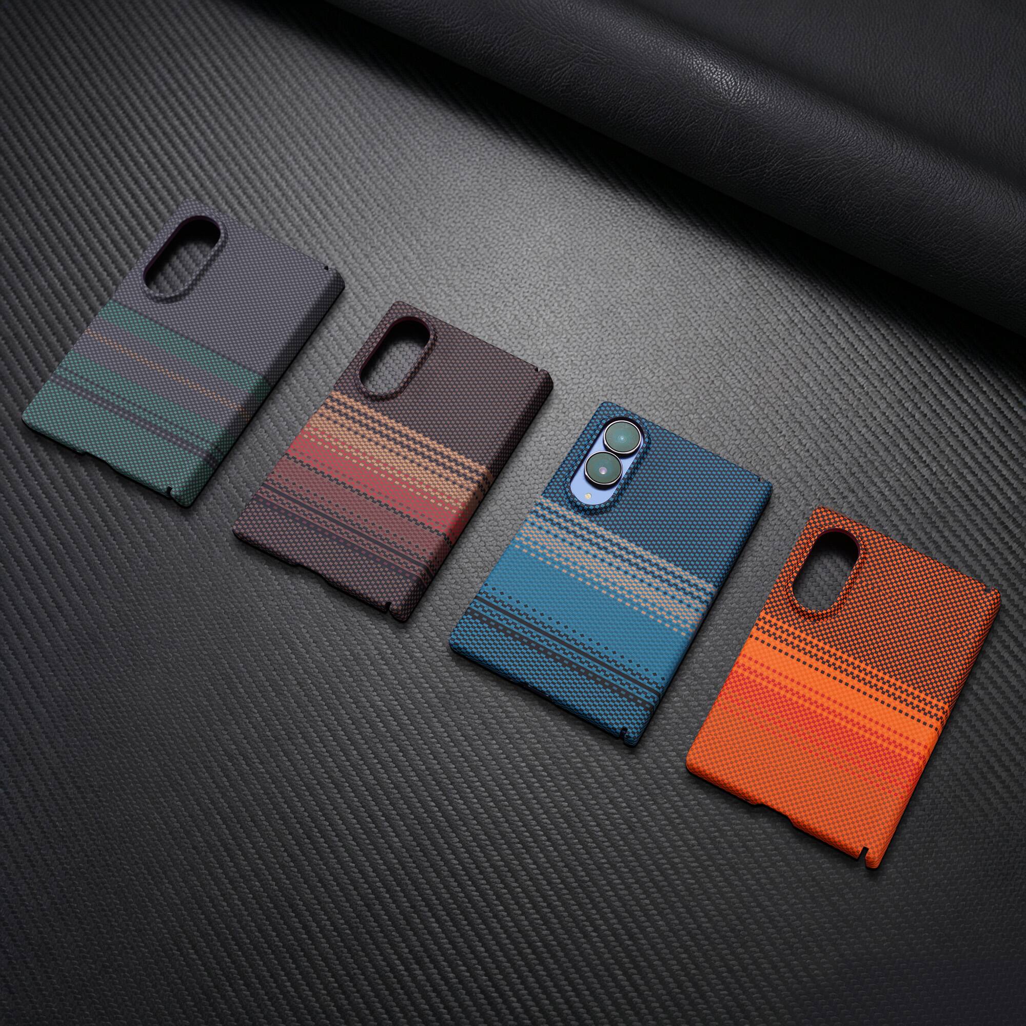 Alt View 2. Dteck - Magnetic Case for Samsung Galaxy Z Fold8, Compatible with MagSafe, Hinge Protection & Screen Cover - Green.