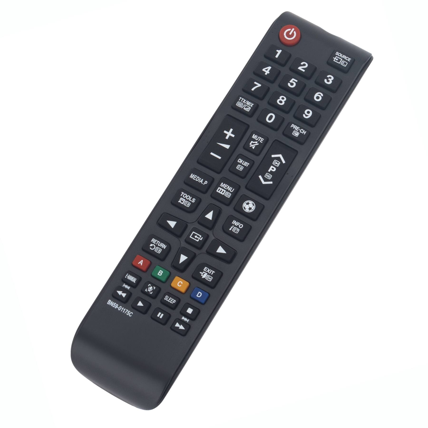 1 SOURCE 2 0 4 5 3 7 TTX/MIX 8 6 0 9 + PRE-CH - MUTE - CHLIST C3 GB P 1 MEDIA.P 0 MENU D TOOLS 0 RETURN A F-AMMAL C SLEEP BN59-01175C " - EXIT 4 D INFO