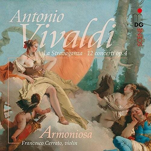 Antonio Vivaldi  
La Stravaganza - 12 concerti op. 4  

Armoniosa  
Francesco Cerrato, violin  

DG  
SCENE