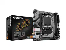 GIGABYTE A620I AX
ULTRA DURABLE™ MOTHERBOARD
AMD Socket AM5
DDR5 Support