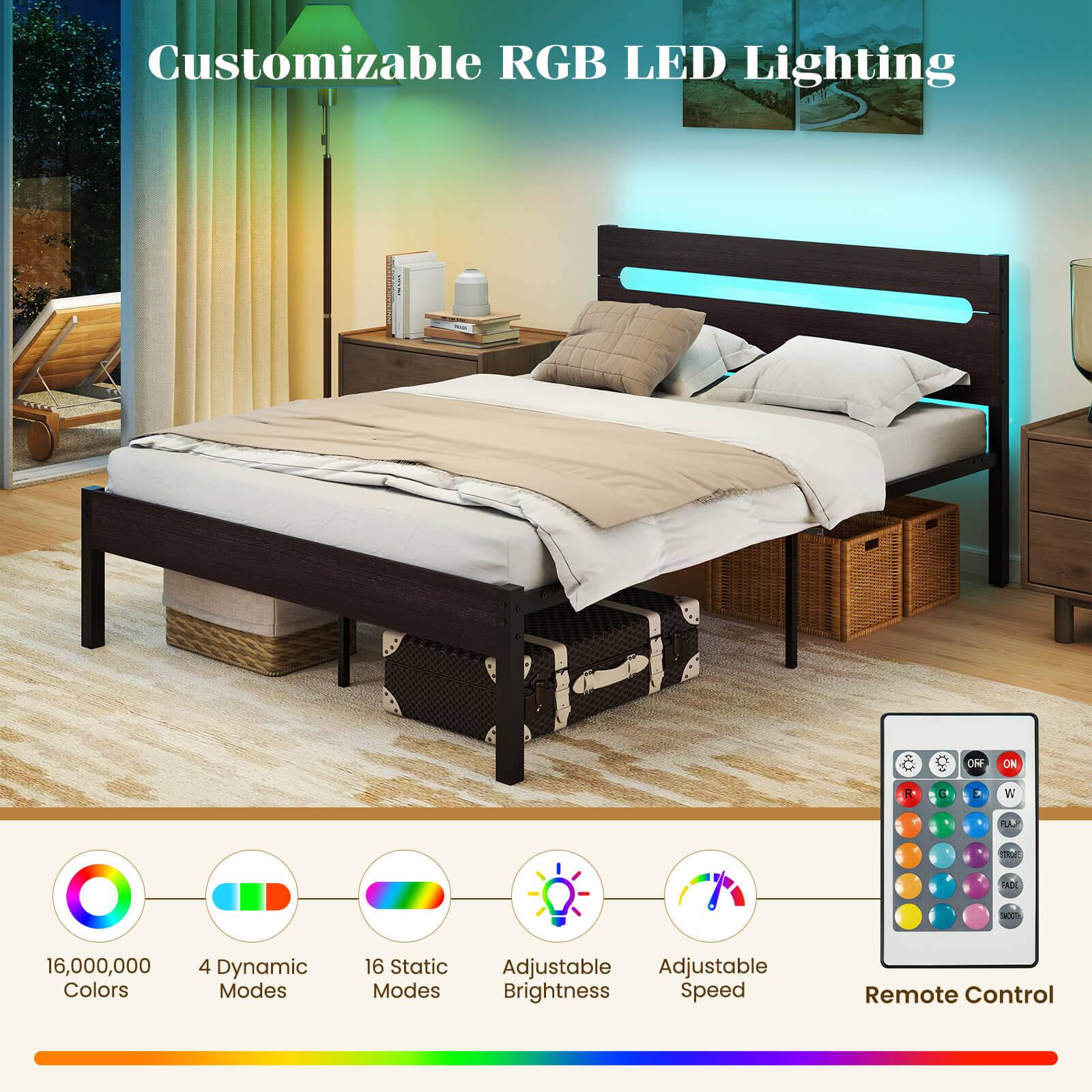 Customizable RGB LED Lighting

- 16,000,000 Colors
- 4 Dynamic Modes
- 16 Static Modes
- Adjustable Brightness
- Adjustable Speed
- Remote Control