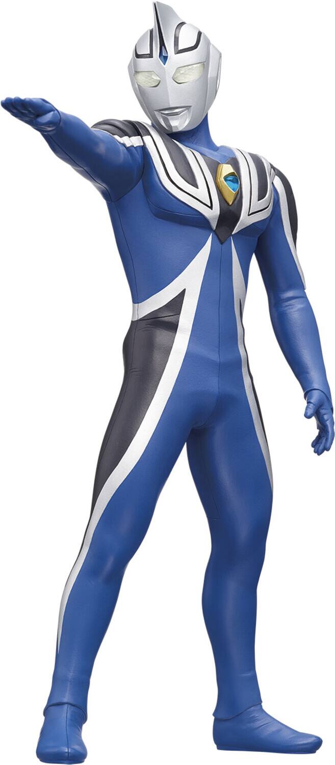 Alt View 1. PopMarket - BanPresto - Ultraman Gaia - Hero's Brave Statue Figure - Ultraman Agul (V1) (Version B)   - Collectibles - Multicolor.