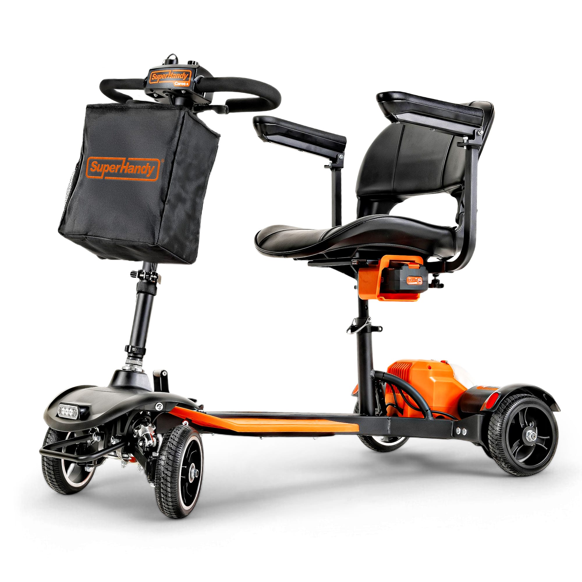 SuperHandy - Passport Prime Power Mobility Scooter - Orange Black