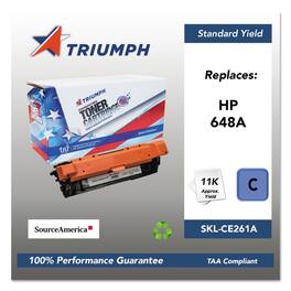 Triumph - 751000NSH1115 CE261A (648A) 11,000 Page-Yield Remanufactured Toner - Cyan