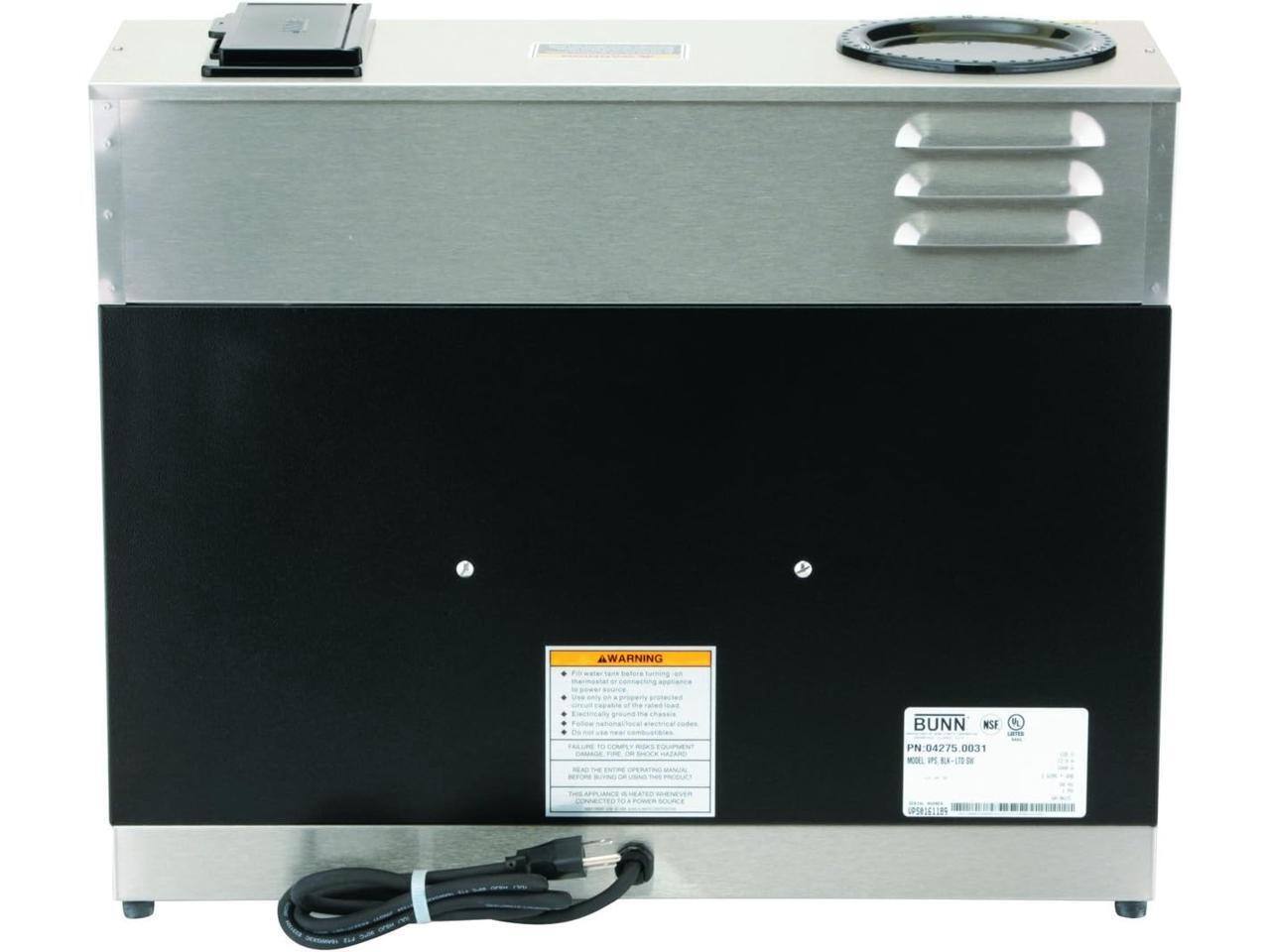 A WARNING anotected .e BUNN NSF 9 PN:04275 0031 - MODEL - A-L00 E DE - APP ANES POSER S16

BUNN
NSF
PN: 04275 0031
MODEL: PS-4A-100
UPC: 651185