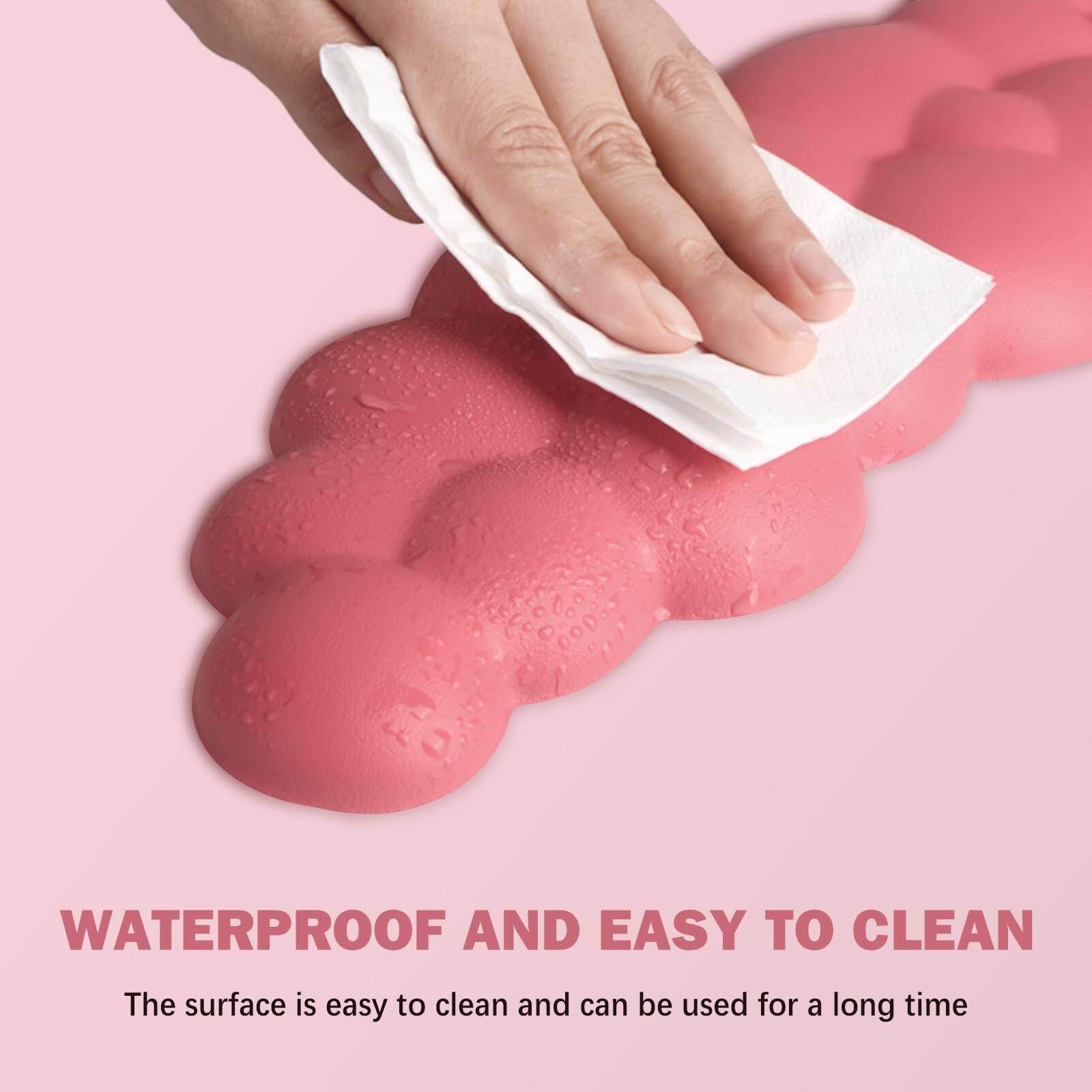 WATERPROOF AND EASY TO CLEAN

The surface is easy to clean and can be used for a long time