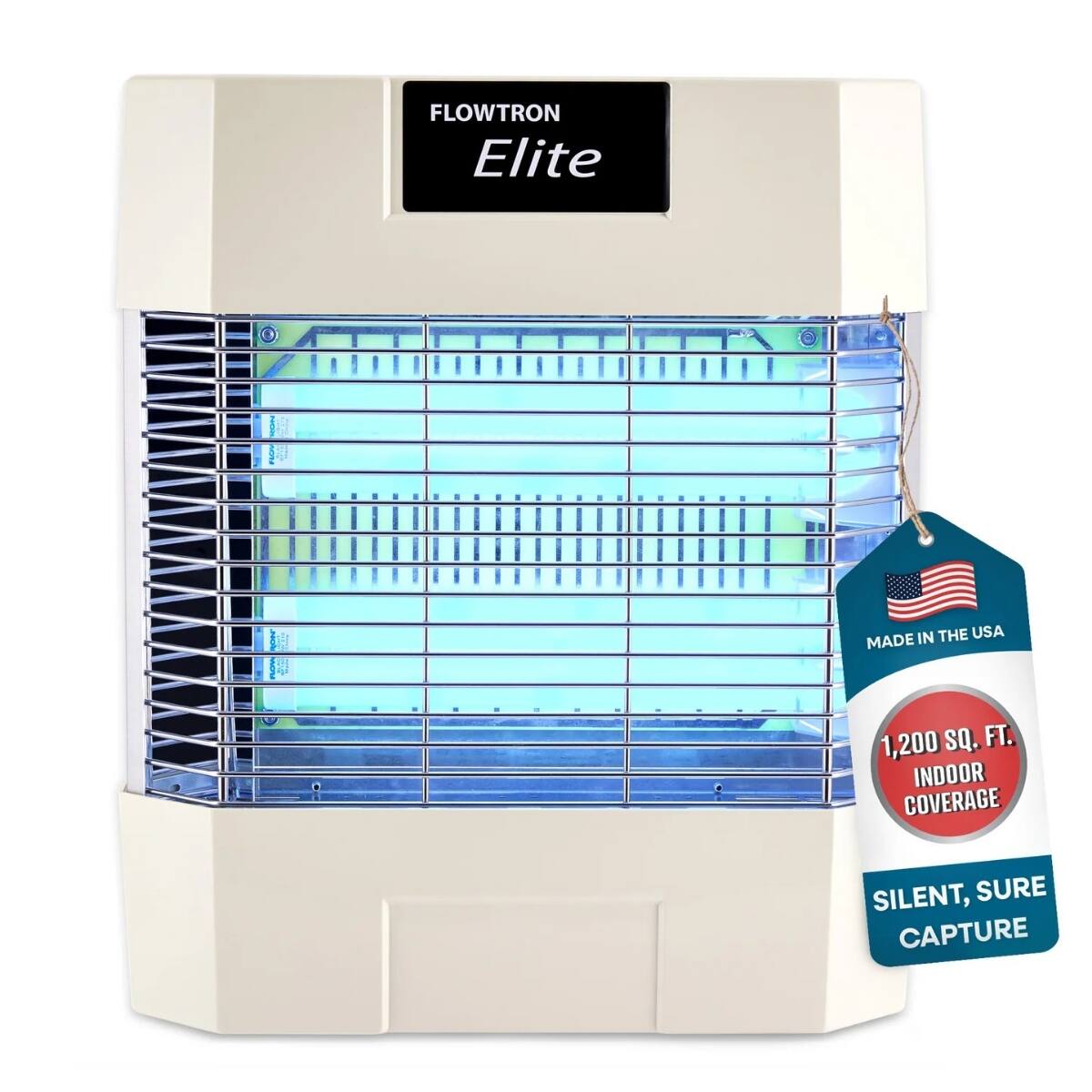 FLOWTRON Elite  
MADE IN THE USA  
1,200 SQ. FT. INDOOR COVERAGE  
SILENT, SURE CAPTURE