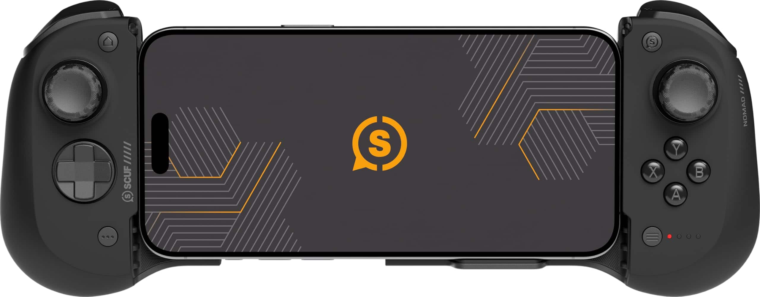 Dazzling Pops - nomad mobile gaming controller customizable paddles anti drift thumbsticks connectivity ps remote game pass - Black