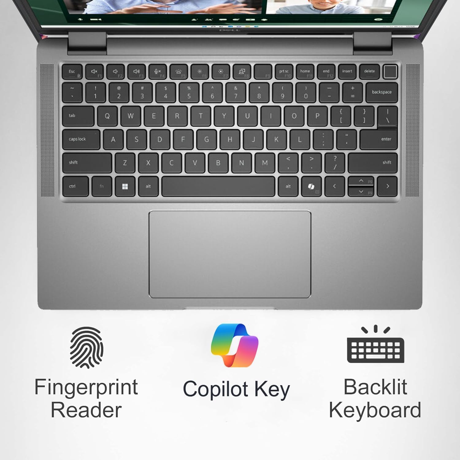 Fingerprint Reader  
Copilot Key  
Backlit Keyboard