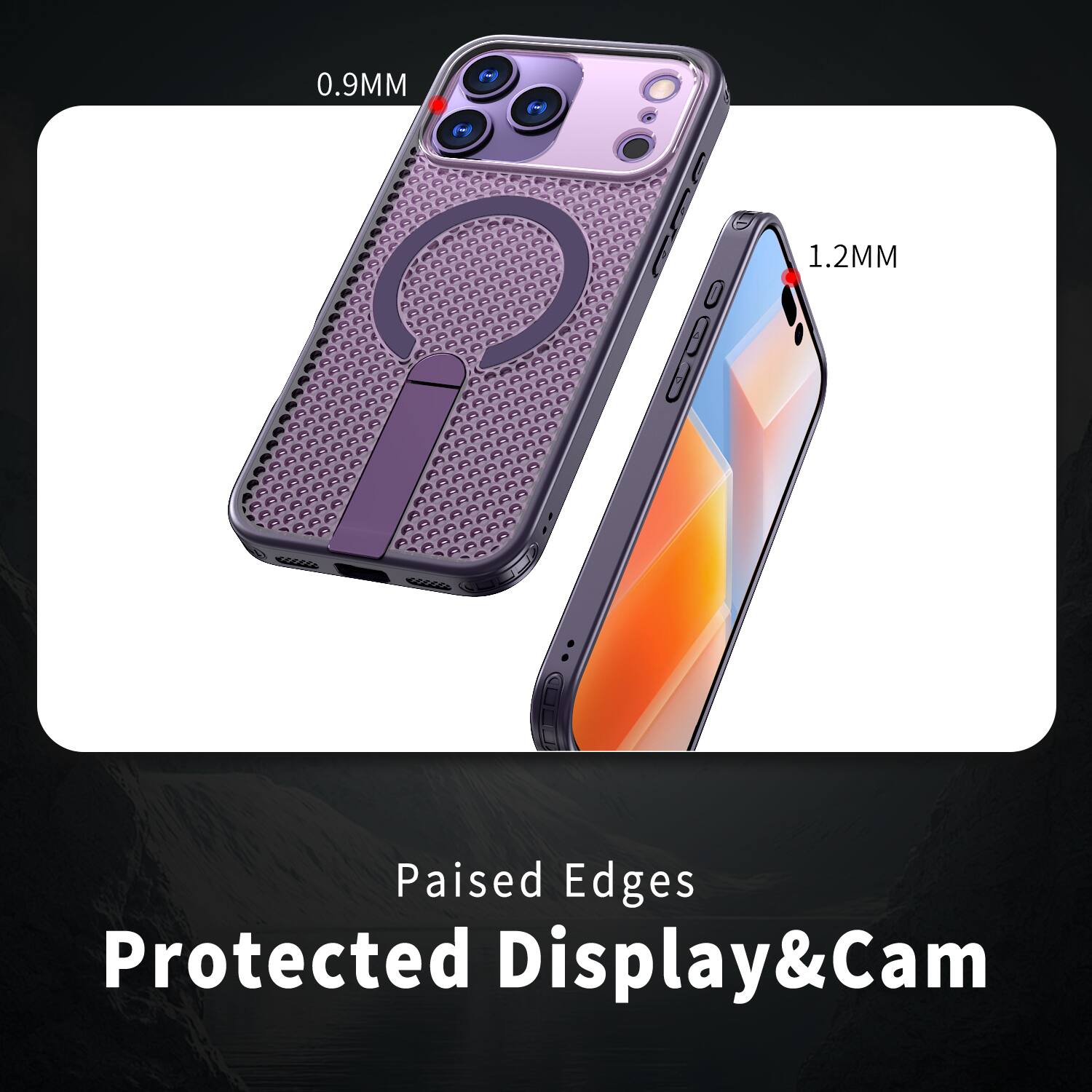 0.9MM

1.2MM

Raised Edges Protected Display & Cam