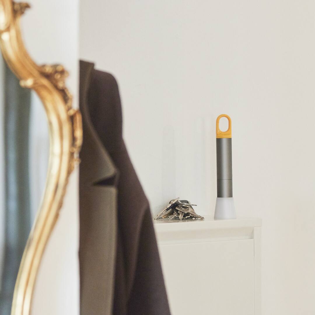 Alt View 12. HOTO - Flashlight Lite, LED, USB-C Rechargeable, 1000 lumens, Zoomable, 5 Modes for Camping, Emergencies, Home Use - Black.