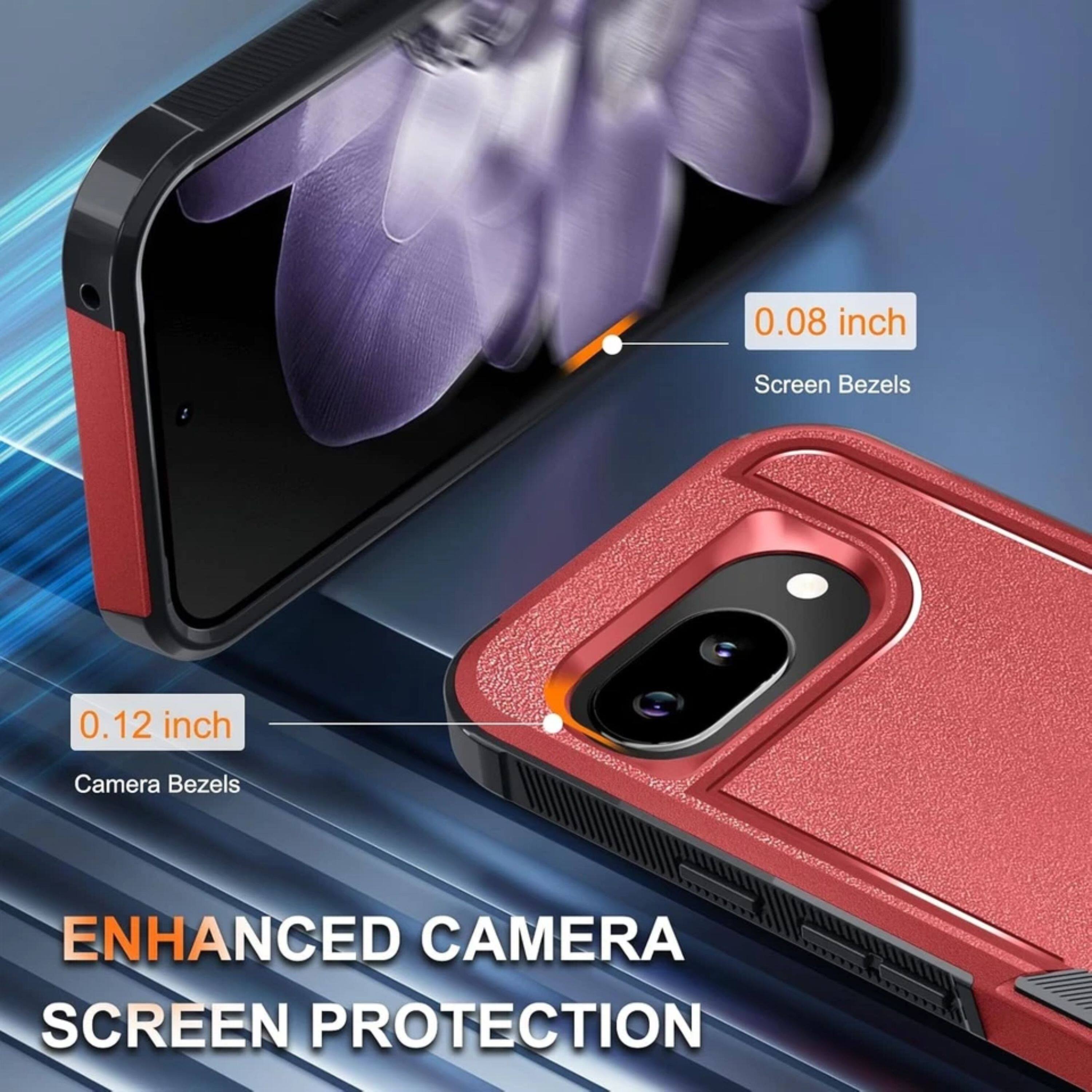 0.08 inch  
Screen Bezels  
0.12 inch  
Camera Bezels  
ENHANCED CAMERA SCREEN PROTECTION