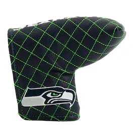 Team Golf - Seattle Seahawks Quilted Blade Putter Cover - Multicolor
