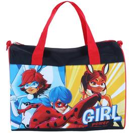 Disney - Miraculous Ladybug Duffel Bag Small Carry-On BunnyX Rena Rouge Girls Red - Black