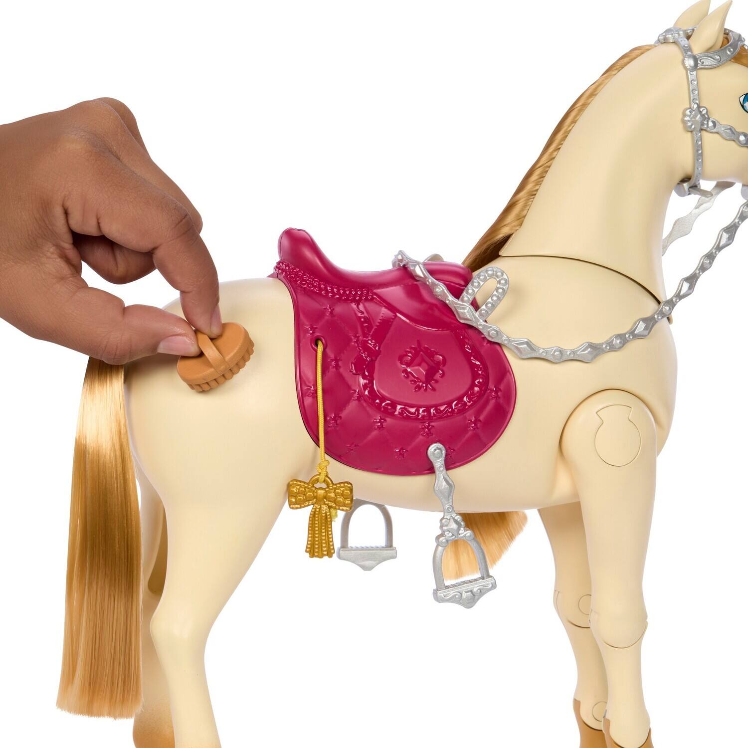 Alt View 4. Mattel - Barbie Mysteries: The Great Horse Chase Dance and Show Horse   - COLLECTIBLES - Multicolor.