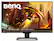 Front. BenQ - EX2780Q 27" IPS LED QHD 144Hz Gaming Monitor FreeSync Premium Remote Control (HDMI/DP/USB-C) - Metallic Gray.