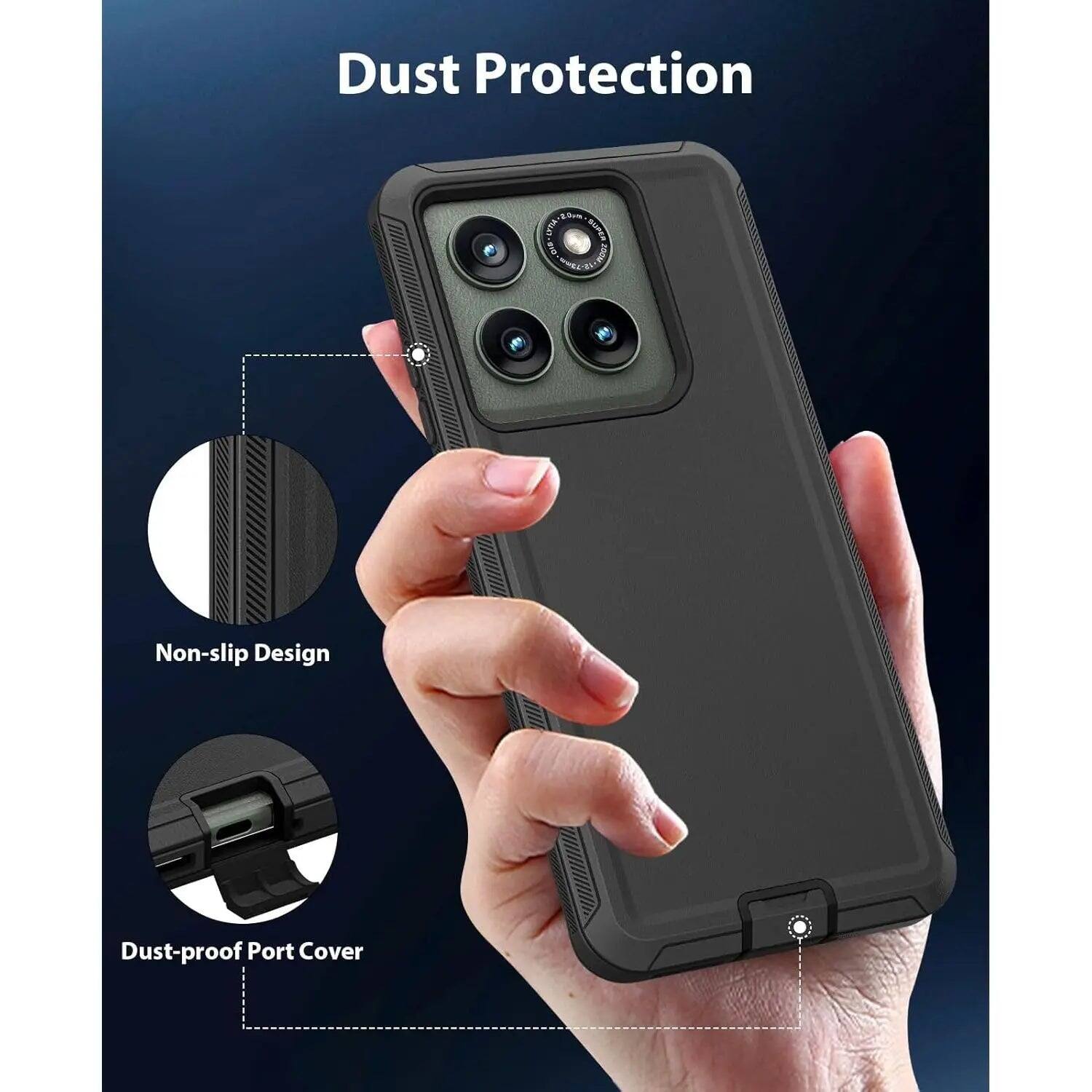 Dust Protection

Non-slip Design

Dust-proof Port Cover