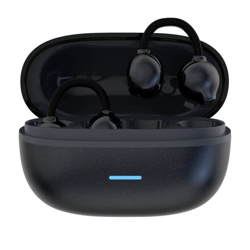 SKRAN - AI Translation Earbuds- ENC Noise Cancelling Mic, Multilingual Translator for 144 Languages,for Travel, Business - Black