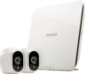Front Zoom. NETGEAR - Arlo Smart Home Indoor/Outdoor Wireless High-Definition IP Security Cameras (2-Pack) - White/Black.