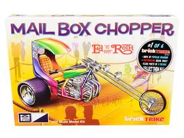 Skill 2 Model Kit Mail Box Chopper Trike (Ed "Big Daddy" Roth's) "Trick Trikes" Series 1/25 Scale Model by MPC - Multicolor