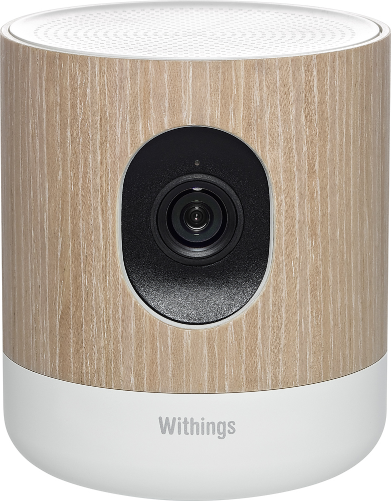 wenkbrauw Seminarie Voorzichtig Best Buy: Withings Home Indoor Wi-Fi Network Surveillance Camera Brown WBP02