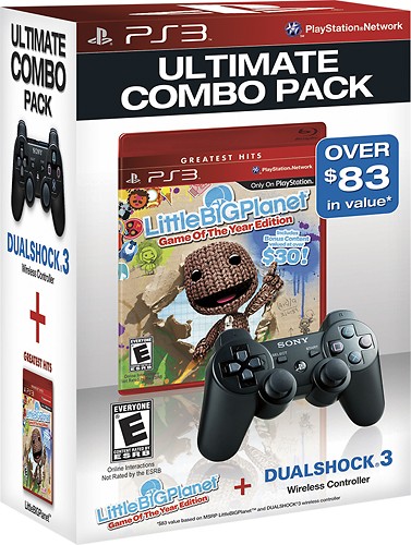 Best Buy: Sony LittleBigPlanet with of Edition the Game DualShock Controller 3 Wireless Year 98301