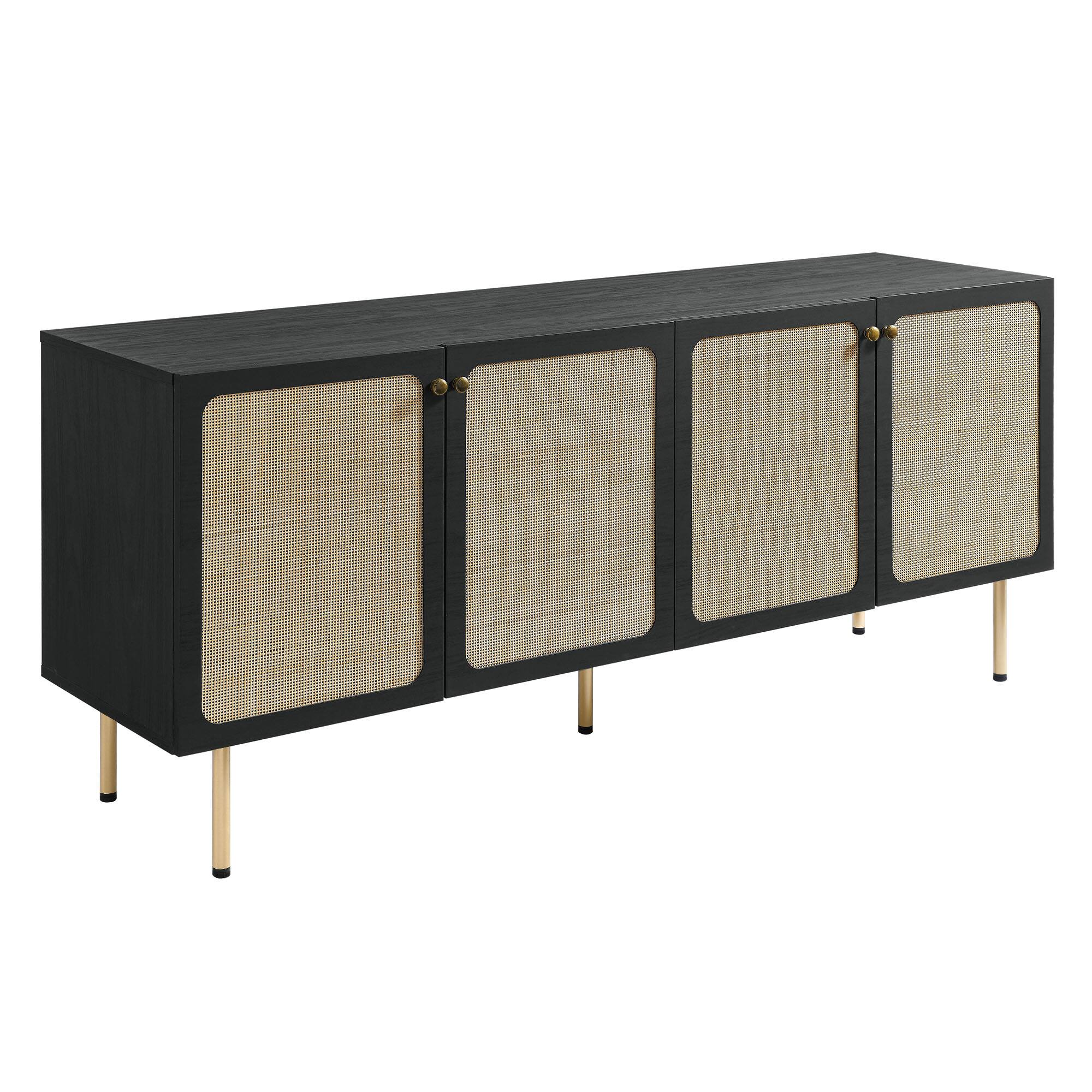 Angle. Modway - Chaucer Sideboard by Modway - Black.
