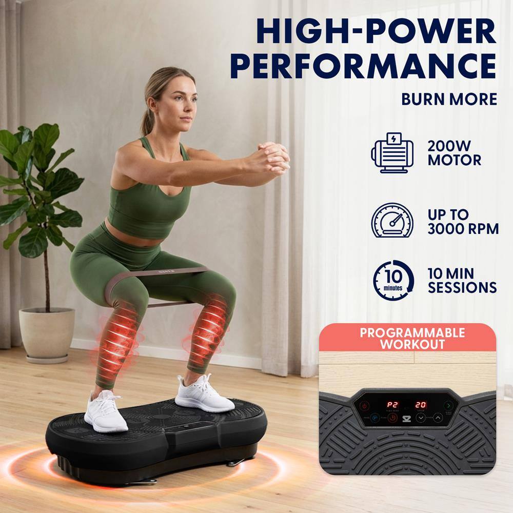 HIGH-POWER PERFORMANCE  
BURN MORE  
200W MOTOR  
UP TO 3000 RPM  
10 MIN SESSIONS  
PROGRAMMABLE WORKOUT  
P2 20