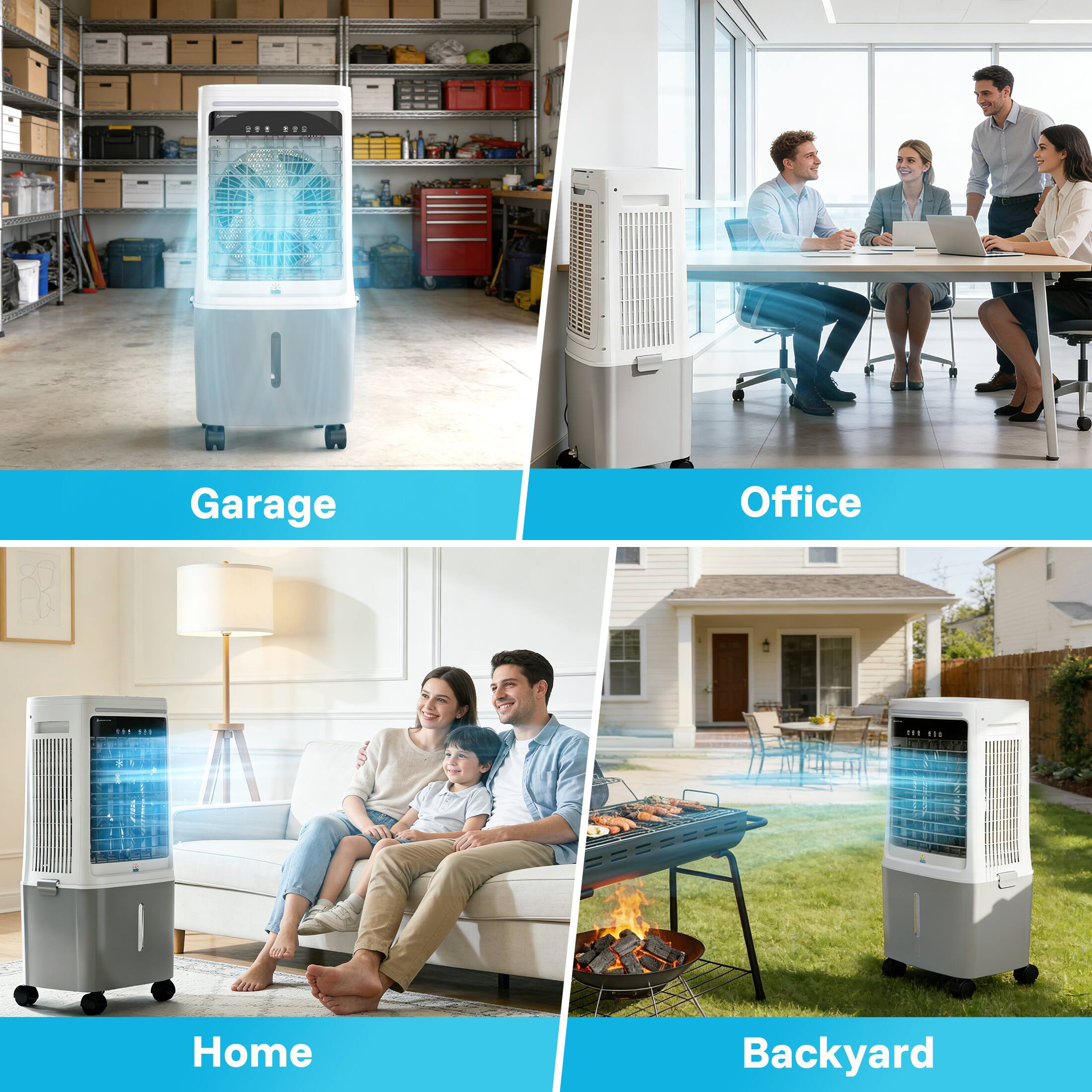 Garage  
Office  
Home  
Backyard