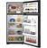 Alt View 11. GE - 17.5 Cu. Ft. Frost-Free Top-Freezer Refrigerator.