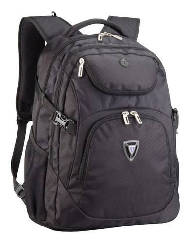 Front Standard. Sumdex - X-sac Travel Master Laptop Backpack for 17" Apple® MacBook®.