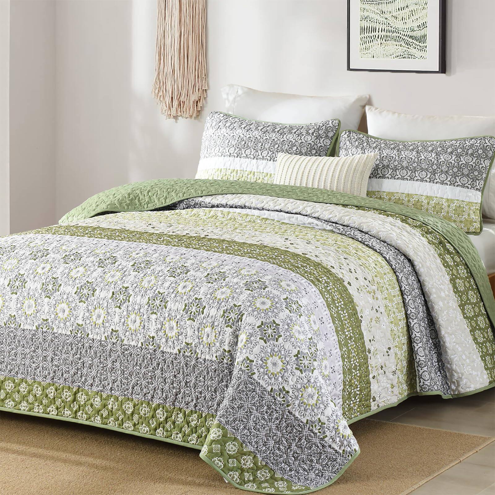 Olive Green-Queen(96"×90")