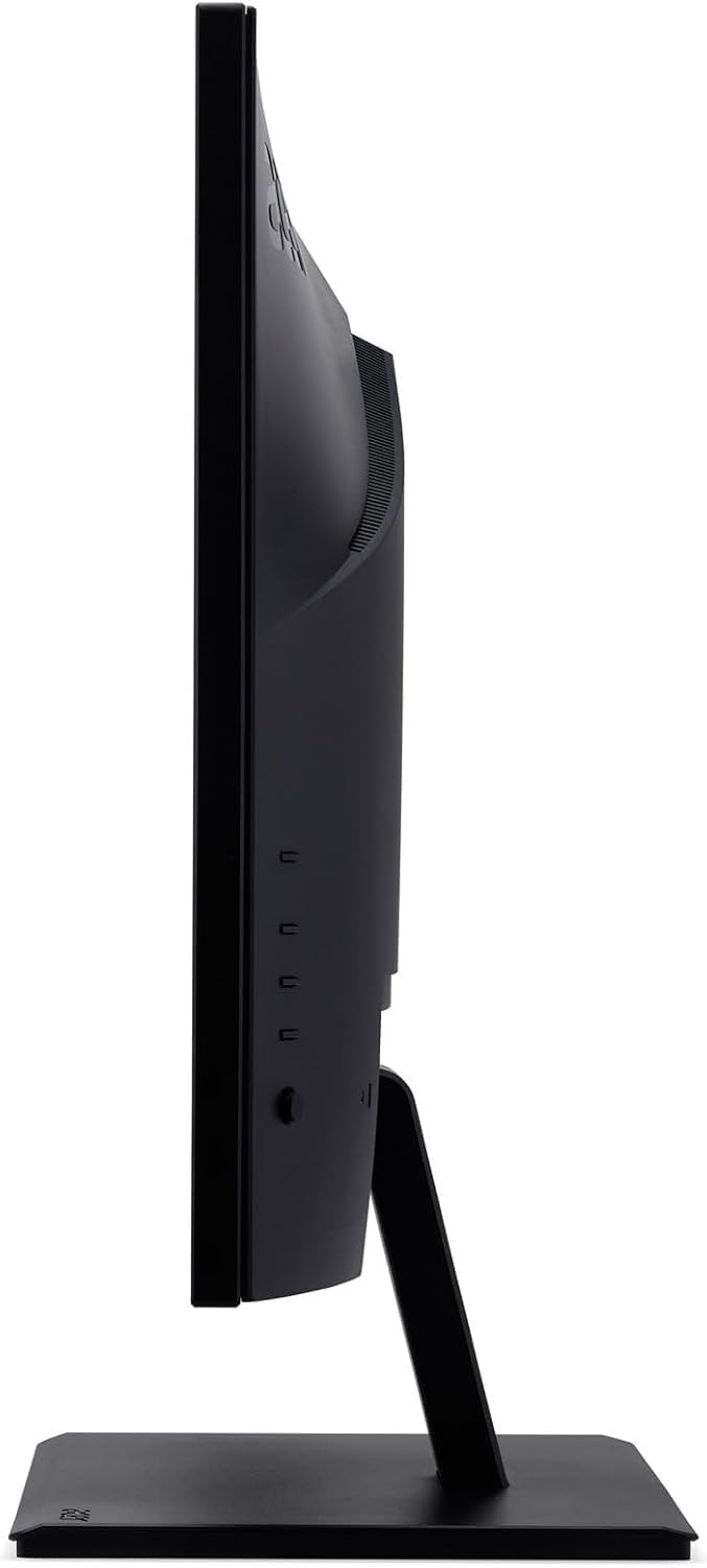 Left. Acer - Acer 24" Vero Gbmix FHD IPS Monitor, 4ms, Anti-Glare, HDMI, Adaptive Sync, VESA Mount(100mm), Speakers, Black w/DKZ Hub - Black.