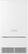 Front Standard. KitchenAid - 18" 50-Lb. Built-In Icemaker - White.