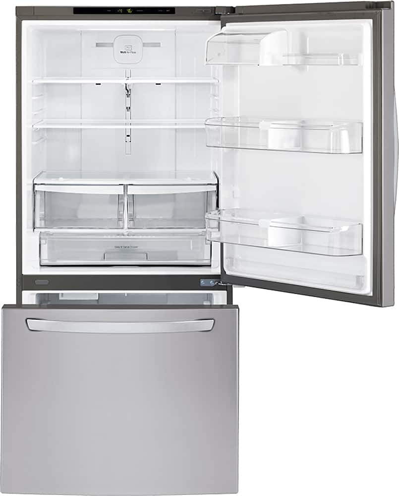 Customer Reviews LG 23.8 Cu. Ft. BottomFreezer Refrigerator Stainless