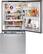 Alt View 2. LG - 23.8 Cu. Ft. Bottom-Freezer Refrigerator - Stainless-Steel.