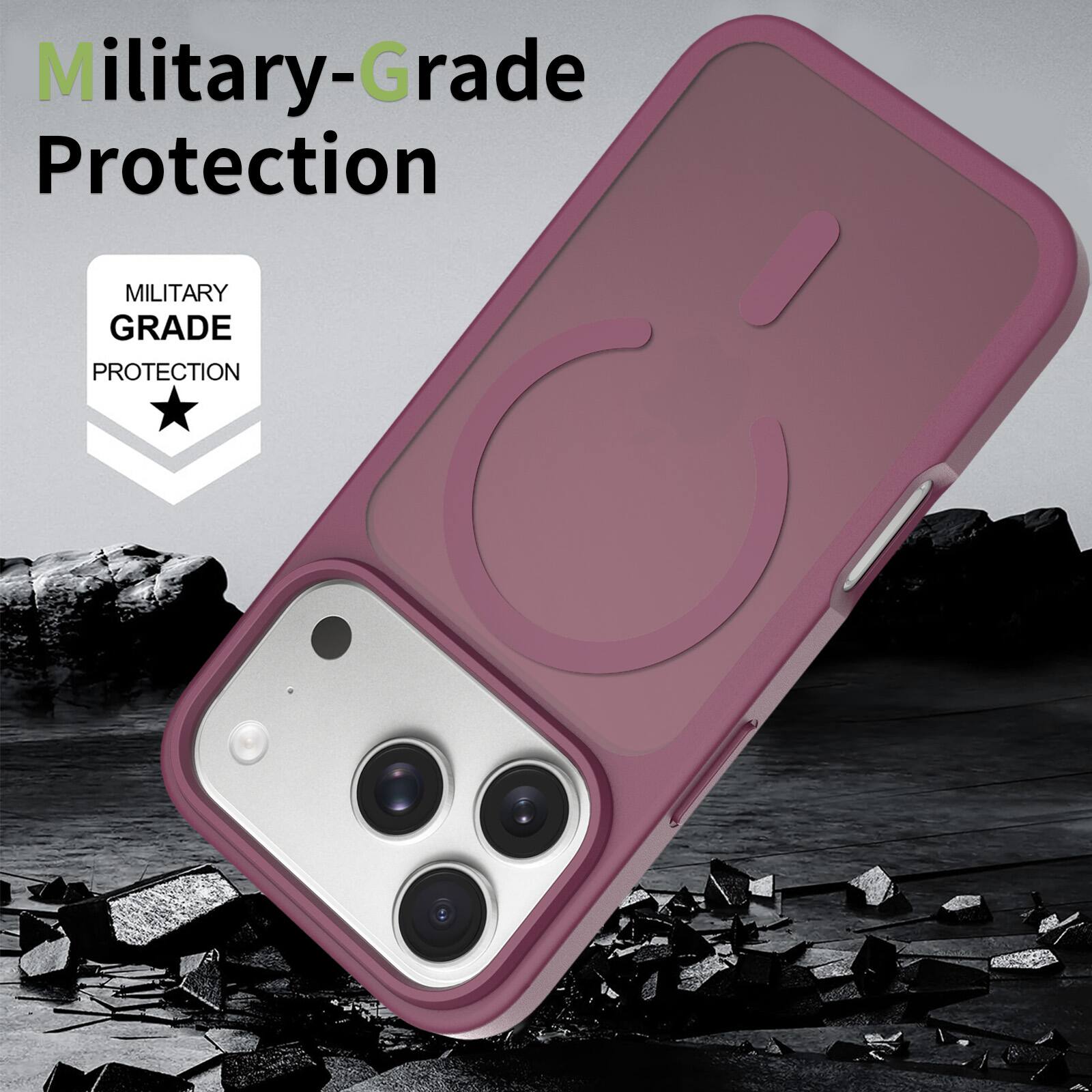 Military-Grade Protection  
MILITARY GRADE PROTECTION