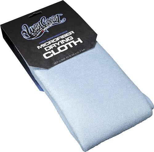 Angle Standard. Monster - West Coast Customs High-Performance MicroFiber Drying Cloth.