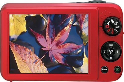 Best Buy: GE SMART Series 14.1-Megapixel Digital Camera Red J1455 Red
