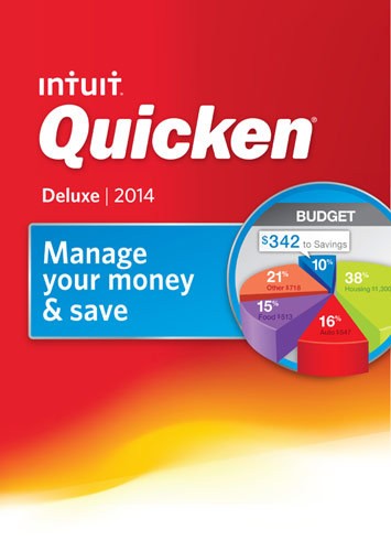  Quicken Deluxe 2014: Manage Your Money &amp; Save - Windows