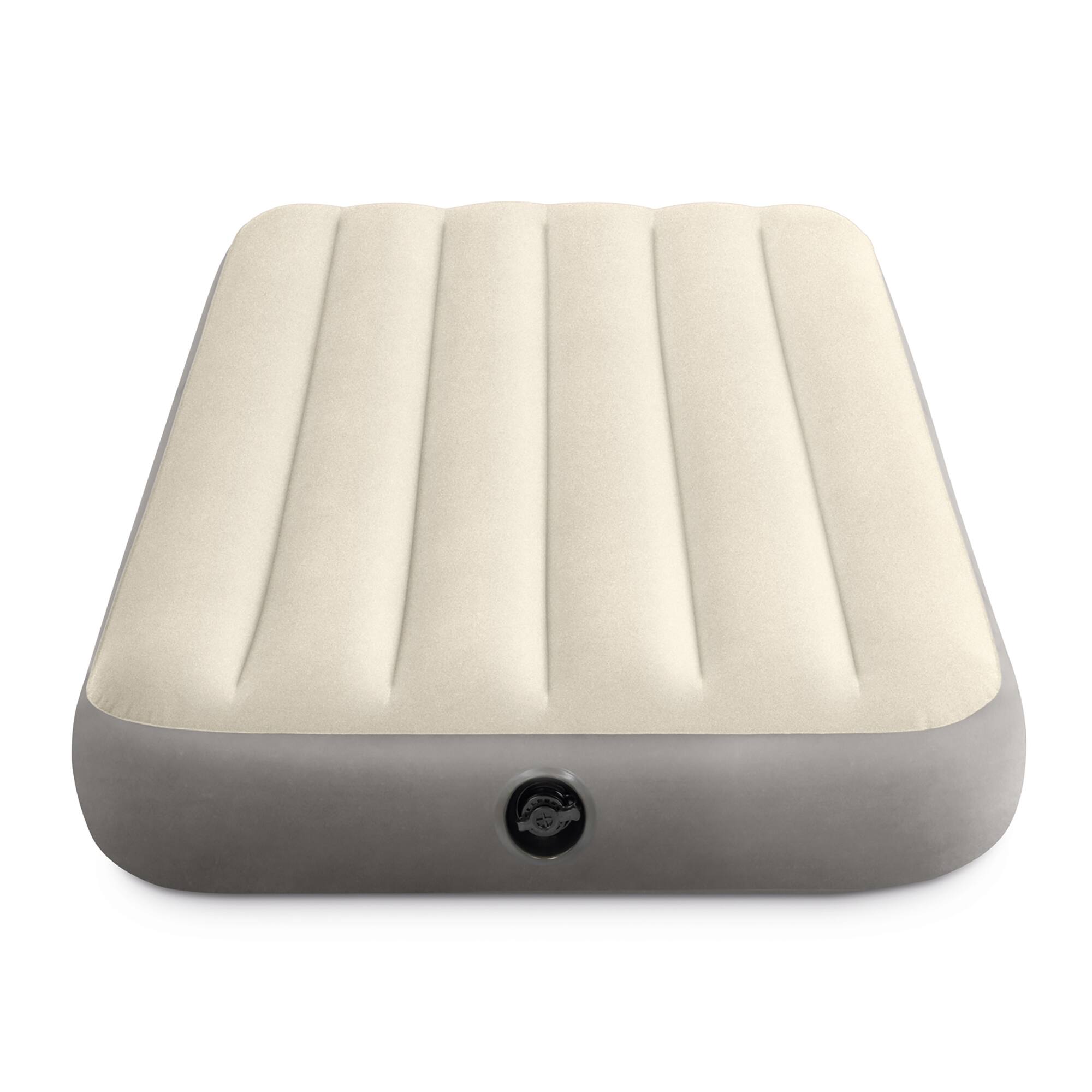 Alt View 4. Intex - Intex 64101E Dura-Beam Standard Series Single Height Inflatable Airbed, Twin - Beige.