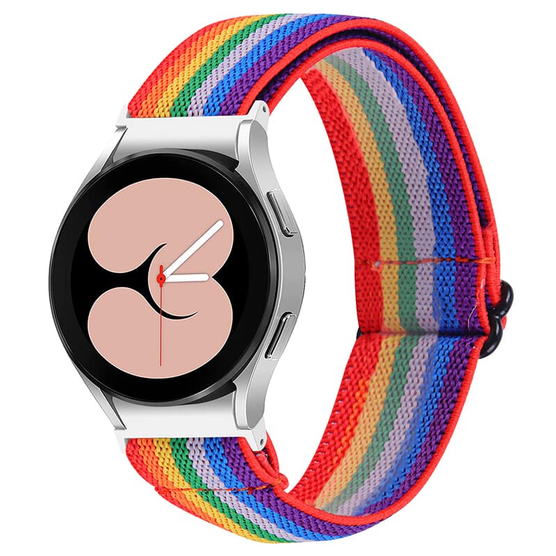 StrapsCo - Nylon Comfort Watch Band Strap For Samsung Galaxy Watch 7 - Rainbow price history on PriceWatchPro